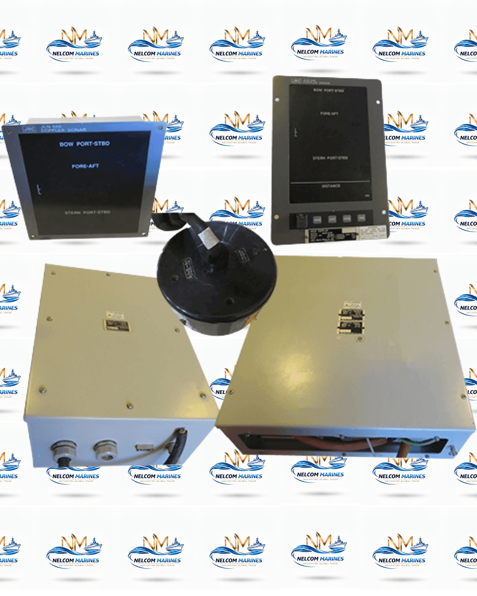 Used JRC JLN-550 MARINE SONAR SPEED LOG from Alang - Thumbnail 2